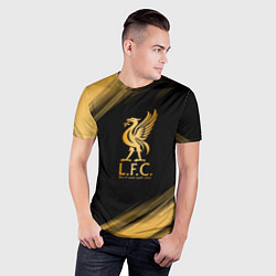 Футболка спортивная мужская Liverpool Ливерпуль, цвет: 3D-принт — фото 2