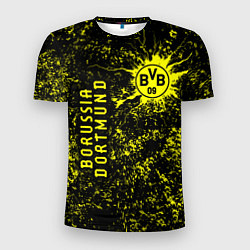 Футболка спортивная мужская Borussia Боруссия, цвет: 3D-принт
