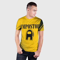 Футболка спортивная мужская IMPOSTOR NIRVANA, цвет: 3D-принт — фото 2
