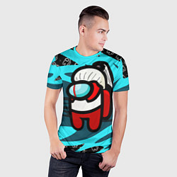 Футболка спортивная мужская Ведьмак среди нас, цвет: 3D-принт — фото 2