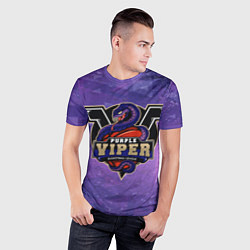 Футболка спортивная мужская Viper, цвет: 3D-принт — фото 2