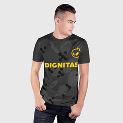 Футболка спортивная мужская Dignitas Jersey pro 202122, цвет: 3D-принт — фото 2