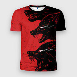 Футболка спортивная мужская Evil Wolves, цвет: 3D-принт