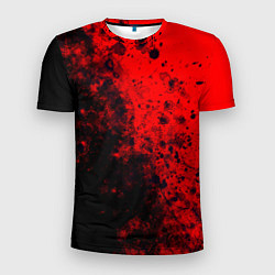 Мужская спорт-футболка Пятна Крови