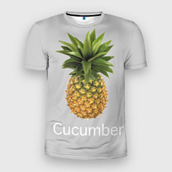 Футболка спортивная мужская Pineapple cucumber, цвет: 3D-принт