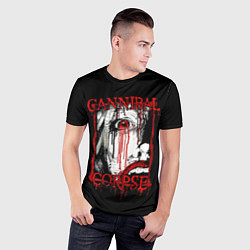 Футболка спортивная мужская Cannibal Corpse 2, цвет: 3D-принт — фото 2
