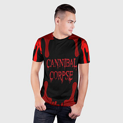 Футболка спортивная мужская Cannibal Corpse, цвет: 3D-принт — фото 2