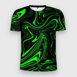 Футболка спортивная мужская Жидкий градиент game, цвет: 3D-принт
