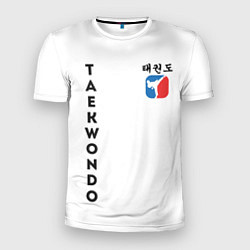 Футболка спортивная мужская Тхэквондо Taekwondo, цвет: 3D-принт