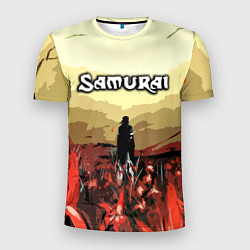 Футболка спортивная мужская SAMURAI PROJECT RED, цвет: 3D-принт