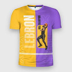 Футболка спортивная мужская LeBron, цвет: 3D-принт