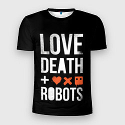 Мужская спорт-футболка Love Death Robots