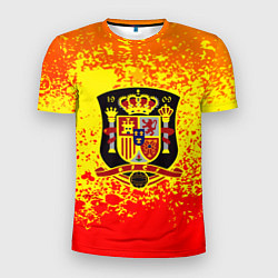 Футболка спортивная мужская Сборная Испании, цвет: 3D-принт