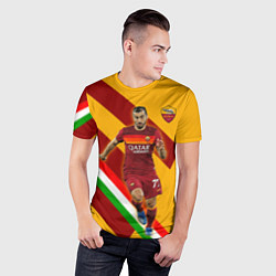 Футболка спортивная мужская H Mkhitaryan Roma, цвет: 3D-принт — фото 2