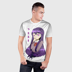 Футболка спортивная мужская Doki Doki YURI, цвет: 3D-принт — фото 2