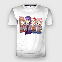 Футболка спортивная мужская Doki Doki Literature Club, цвет: 3D-принт
