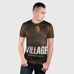 Футболка спортивная мужская RESIDENT EVIL VILLAGE, цвет: 3D-принт — фото 2