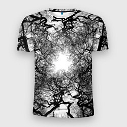 Футболка спортивная мужская Texture Branches, цвет: 3D-принт