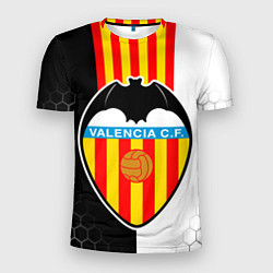 Футболка спортивная мужская FC VALENCIA ФК ВАЛЕНСИЯ, цвет: 3D-принт