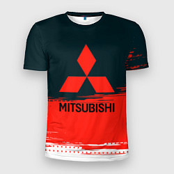 Футболка спортивная мужская MITSUBISHI МИТСУБИШИ Z, цвет: 3D-принт