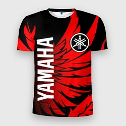 Футболка спортивная мужская YAMAHA ЯМАХА МОТОСПОРТ, цвет: 3D-принт