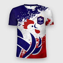 Футболка спортивная мужская Сборная Франции, цвет: 3D-принт
