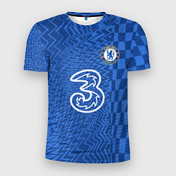 Мужская спорт-футболка Домашняя форма Челси 20212022