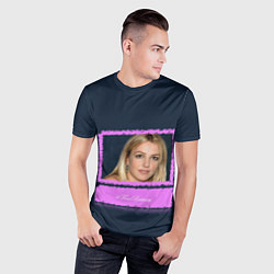 Футболка спортивная мужская Free Britney Свободу Бритни!, цвет: 3D-принт — фото 2