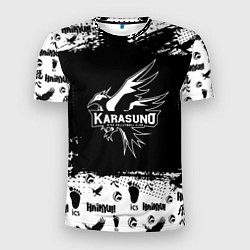 Футболка спортивная мужская Старшая школа Карасуно, цвет: 3D-принт