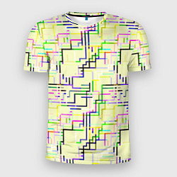 Мужская спорт-футболка Geometric Color
