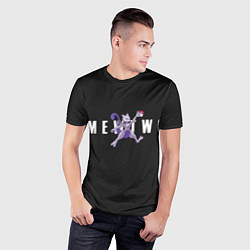 Футболка спортивная мужская Mewtwo x nba, цвет: 3D-принт — фото 2