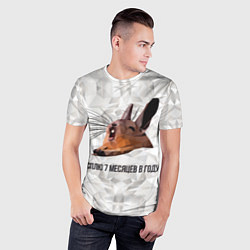 Футболка спортивная мужская Сурок, цвет: 3D-принт — фото 2