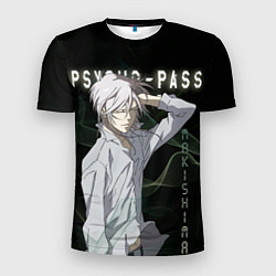 Футболка спортивная мужская Сёго Макисима Psycho-Pass, цвет: 3D-принт