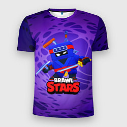 Футболка спортивная мужская Ninja Ash Brawl Stars Эш, цвет: 3D-принт