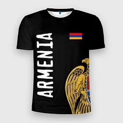 Футболка спортивная мужская ARMENIA, цвет: 3D-принт