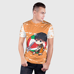 Футболка спортивная мужская Kageyama tobio Haikyu Z, цвет: 3D-принт — фото 2