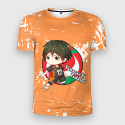 Футболка спортивная мужская Yamaguchi Tadashi Haikyu Волейбол Z, цвет: 3D-принт