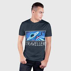 Футболка спортивная мужская Traveller, цвет: 3D-принт — фото 2