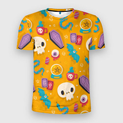 Футболка спортивная мужская Весенний Хэллоуин, цвет: 3D-принт