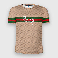 Футболка спортивная мужская Juicy цыганка Гуччи, цвет: 3D-принт