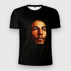 Футболка спортивная мужская Bob Marley Art, цвет: 3D-принт