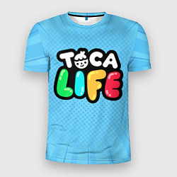 Футболка спортивная мужская Toca Life: Logo, цвет: 3D-принт