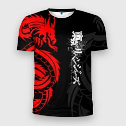 Футболка спортивная мужская Токийские Мстители: Красный дракон, цвет: 3D-принт