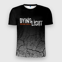 Футболка спортивная мужская DYING LIGHT РАЗЛОМЫ ТРЕЩИНЫ, цвет: 3D-принт