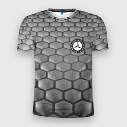 Мужская спорт-футболка Mercedes-Benz pattern
