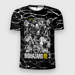 Футболка спортивная мужская Biohazard re3, цвет: 3D-принт
