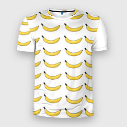 Мужская спорт-футболка Крупный Банановый рай