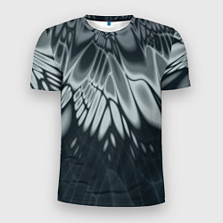 Мужская спорт-футболка Серый - коллекция Лучи - Хуф и Ся