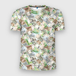 Мужская спорт-футболка Деньги РФ Рубли