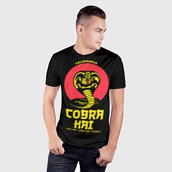 Футболка спортивная мужская Cobra Kai California, цвет: 3D-принт — фото 2